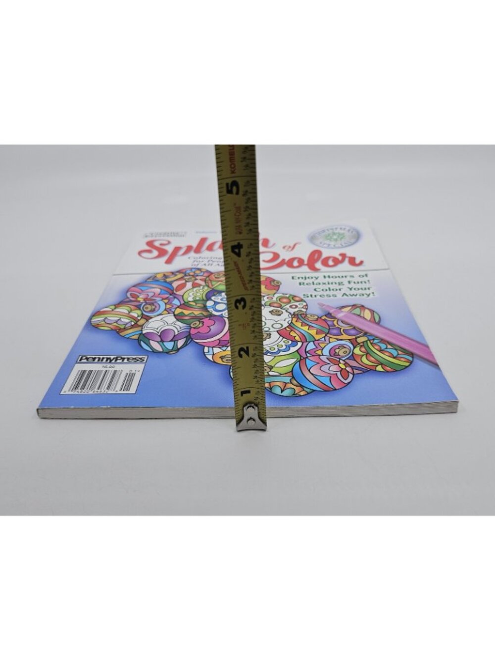 Splash of Color Coloring Book Vol 1 Creative Expression Christmas Adult Kids - Picture 12 of 12